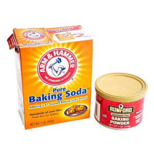 Arm & Hammer Pure Baking Soda & Rumford Baking Powder
